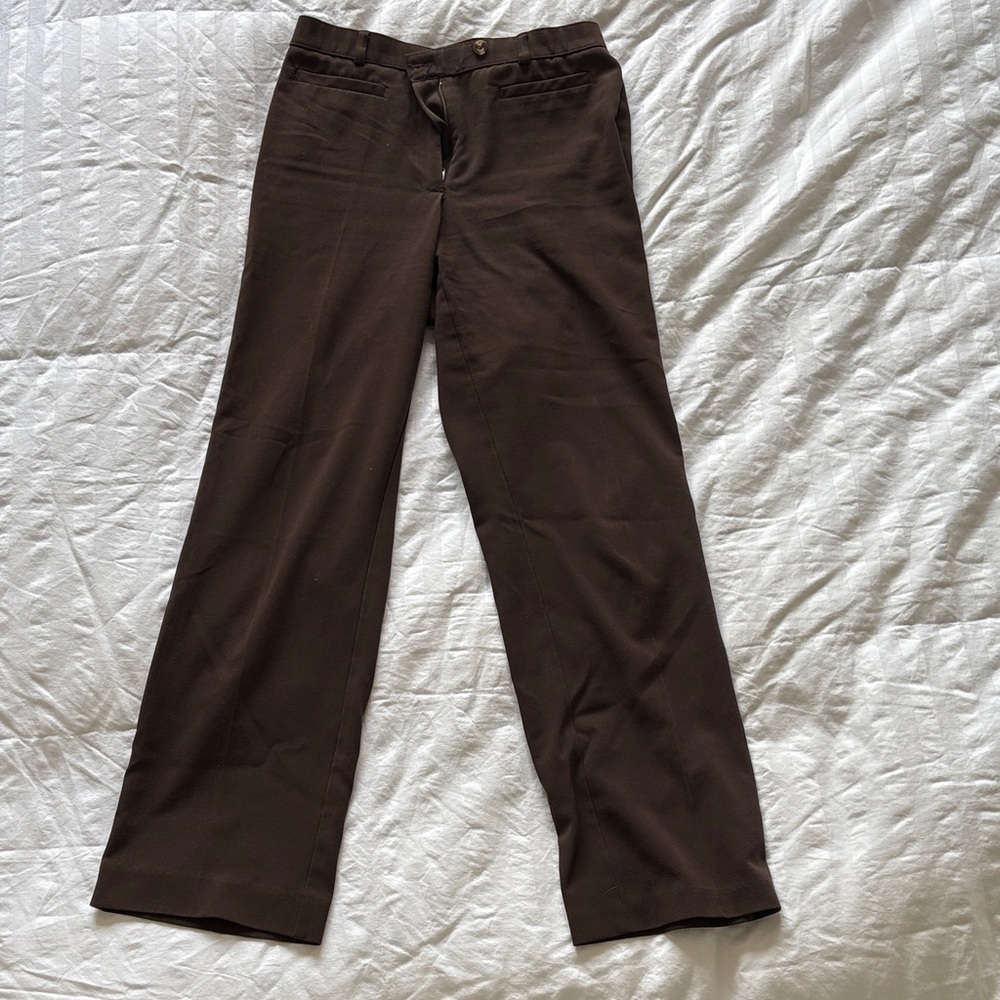 Tribal Chocolate Brown Trousers